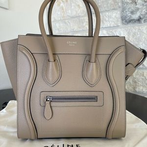 Celine - Micro Luggage- Camel